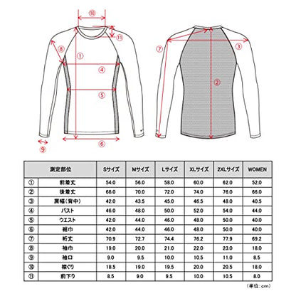 リベルタ LD＿FTP＿L／Sクルーネックインナー／BLK（XL）