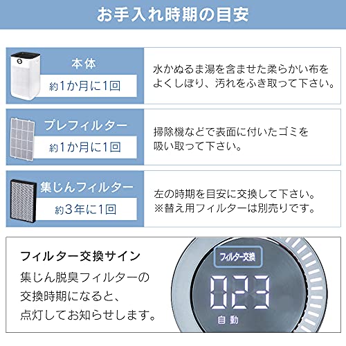 IRIS 517144 単機能空気清浄機 45畳