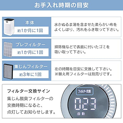 IRIS 517144 単機能空気清浄機 45畳