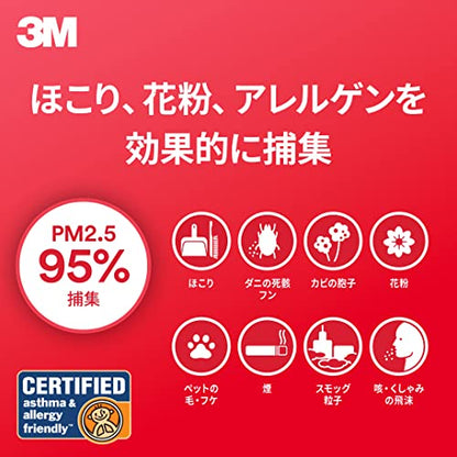 3M エアコン用空気清浄フィルター ハイグレード シートタイプ （ほこり、花粉、アレルゲン用）