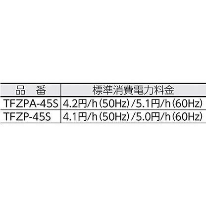 TRUSCO 全閉式アルミハネ工場扇 ゼフィール スタンドタイプ