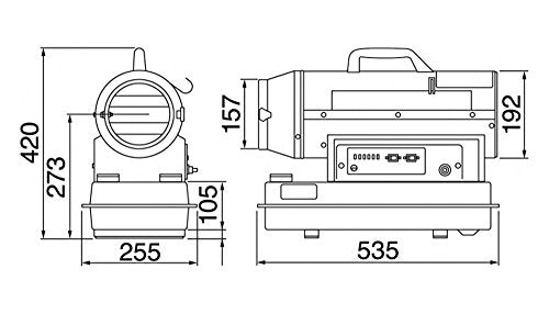 静岡 熱風オイルヒーター ホットガン 30RS