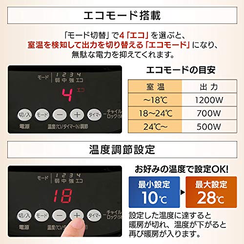 IRIS 513813 ウェーブ型オイルヒーター マイコン式 24h入切タイマー付