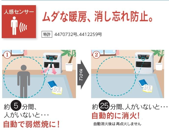 トヨトミ ハイブリッド石油ファンヒーターLC—SHB40N（R）