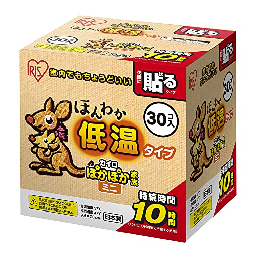 IRIS 290594 ほんわか低温カイロミニ 30個入り