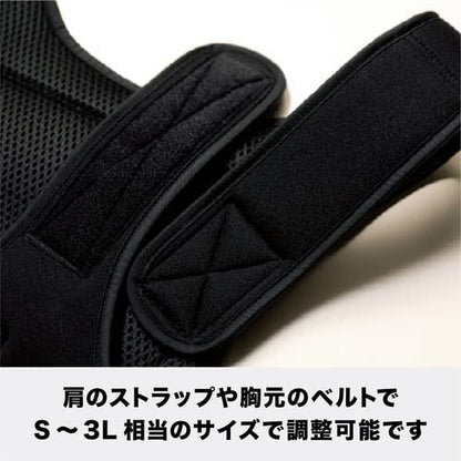 リベルタ HM5V Heat Inner Vest W001ブラック ONE