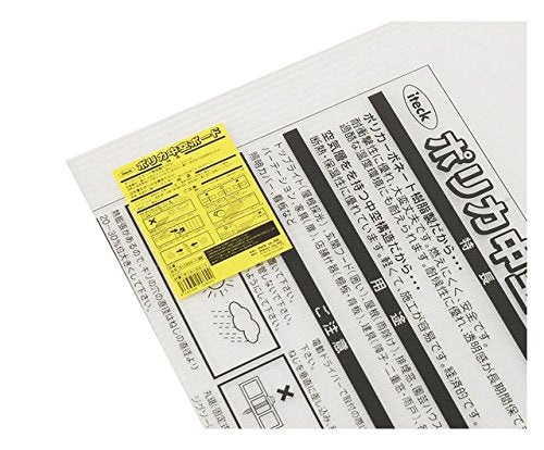 光 ポリカ中空ボード透明 2枚入り 900×900×4mm（箱入）