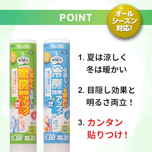 ニトムズ 夏冬兼用断熱シート キューブタイプ不織布