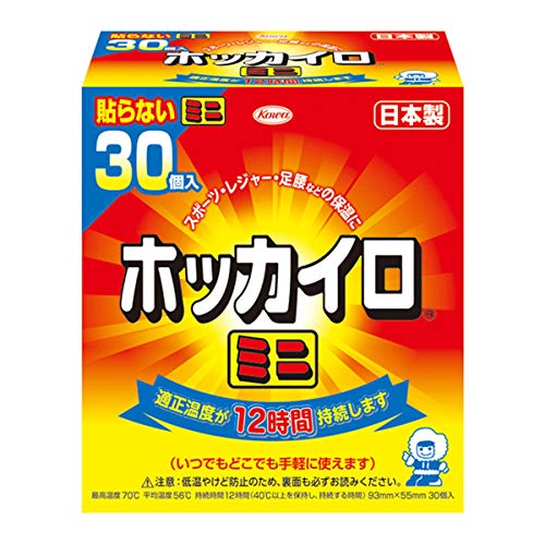 興和 貼らないホッカイロ ミニ 30個入り