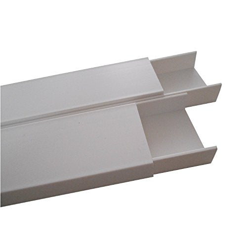 光 簡易内窓用フレーム＆レール 横カバーホワイト12×34×915mm
