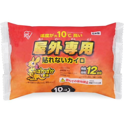 IRIS 285677 屋外専用ぽかぽか家族 貼れないレギュラー 10P
