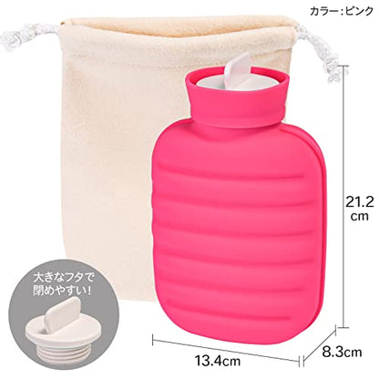 MIYAKE 電子レンジ専用湯たんぽ PONPON ピンク