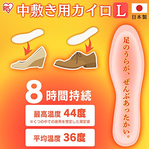IRIS 274560中敷き用カイロ 3足 L