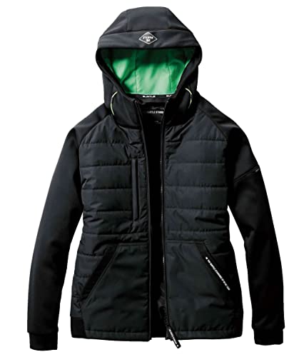 BURTLE TC防風フーディジャケット 3210−35−L ブラック