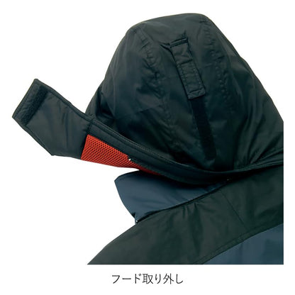 アイトス 防寒コート レッドL