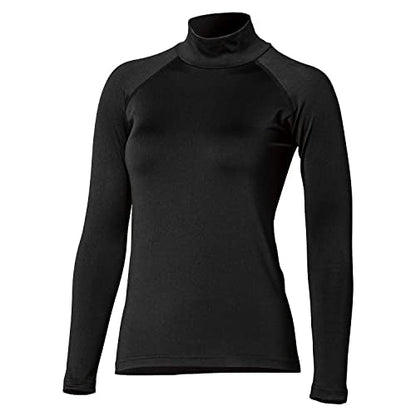 おたふく BTパワーストレッチ サーモデオ ハイネックシャツ レディース M
