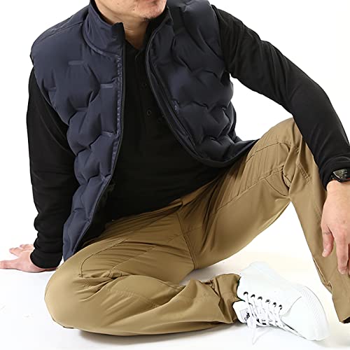 アイトス エアーポンプベスト ネイビー M