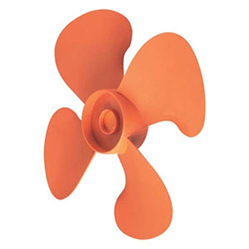 TRUSCO 全閉式工場扇用樹脂製ハネ 45cm 穴径10Φ用