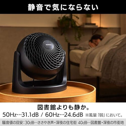 IRIS 【在庫限りで今季完売】283235サーキュレーター 14畳 固定 マカロン型