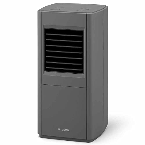 IRIS 296264 スリムセラミックファンヒーター グレー