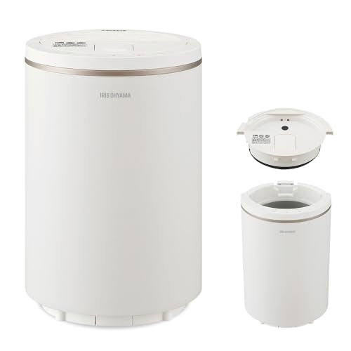 IRIS 298878 スチーム式加湿器 ホワイト