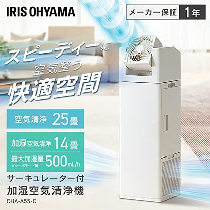 IRIS 291225 サーキュレータ加湿空気清浄機