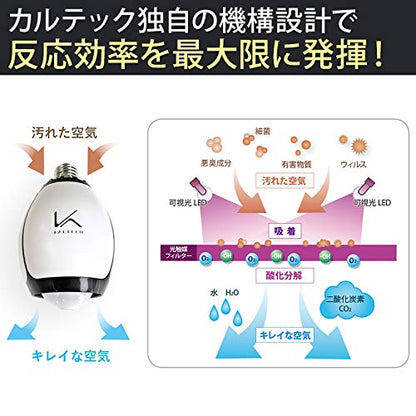 Kaltech 脱臭LED電球ターンドケイ（電球色）
