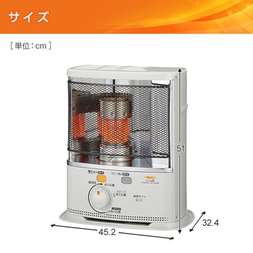 コロナ ポータブル石油ストーブ（反射形）