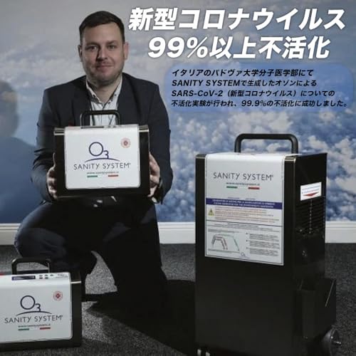 サニティーシステム オゾン除菌消臭器 SANY CAR