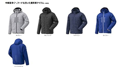 ミズノ 中綿防寒ブルゾン グレー 2XL