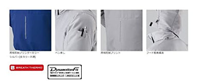 ミズノ 中綿防寒ブルゾン グレー M