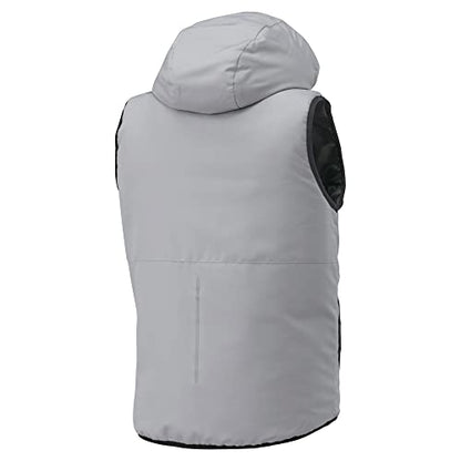 ミズノ 中綿防寒ベスト グレー 2XL