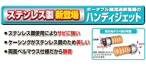 ＴＲＵＳＣＯ　送風機　ハンディジェット　ハネ外径２００ｍｍ