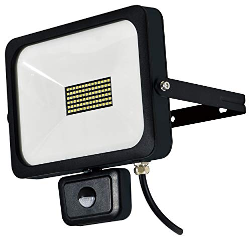 NICHIDO LEDセンサーライト フラットセンサーライト 50W 屋外型 4500Lm