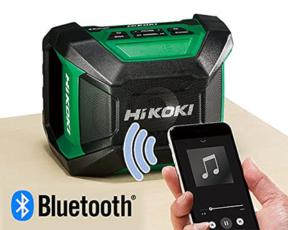 HiKOKI コードレスラジオ Bluetooth機能付 本体のみ